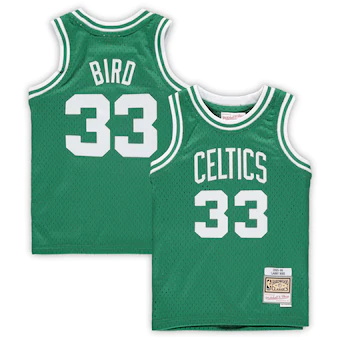 preschool mitchell and ness larry bird kelly green boston c-333